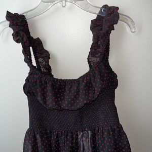 Urban Outfitters Black and Red Tank size S NWT